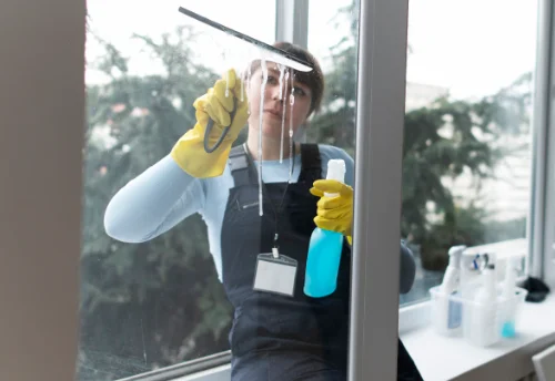 Nettoyage de vitres intérieures et extérieures à Mably